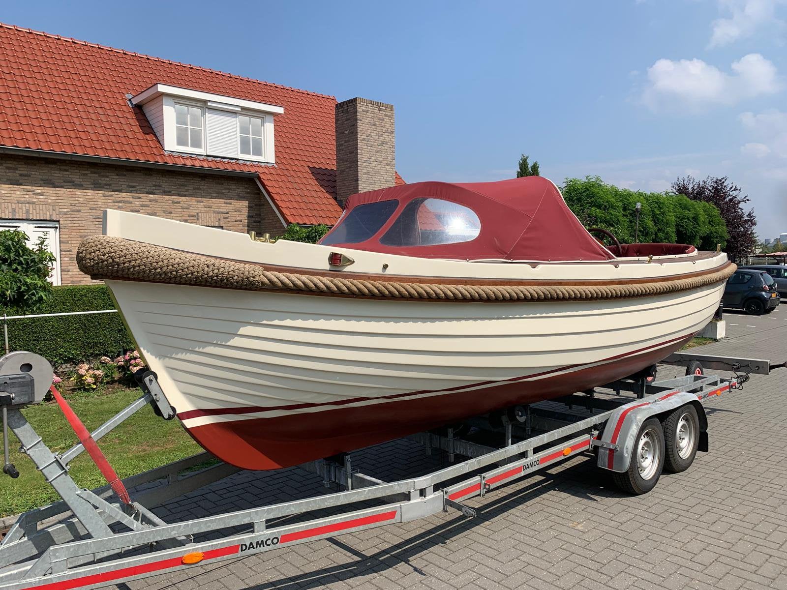 Interboat 21 Classic vetus 33pk 4 cilinder in nieuwstaat!, Ophalen, Zo goed als nieuw, Interboat, Elektrische start
