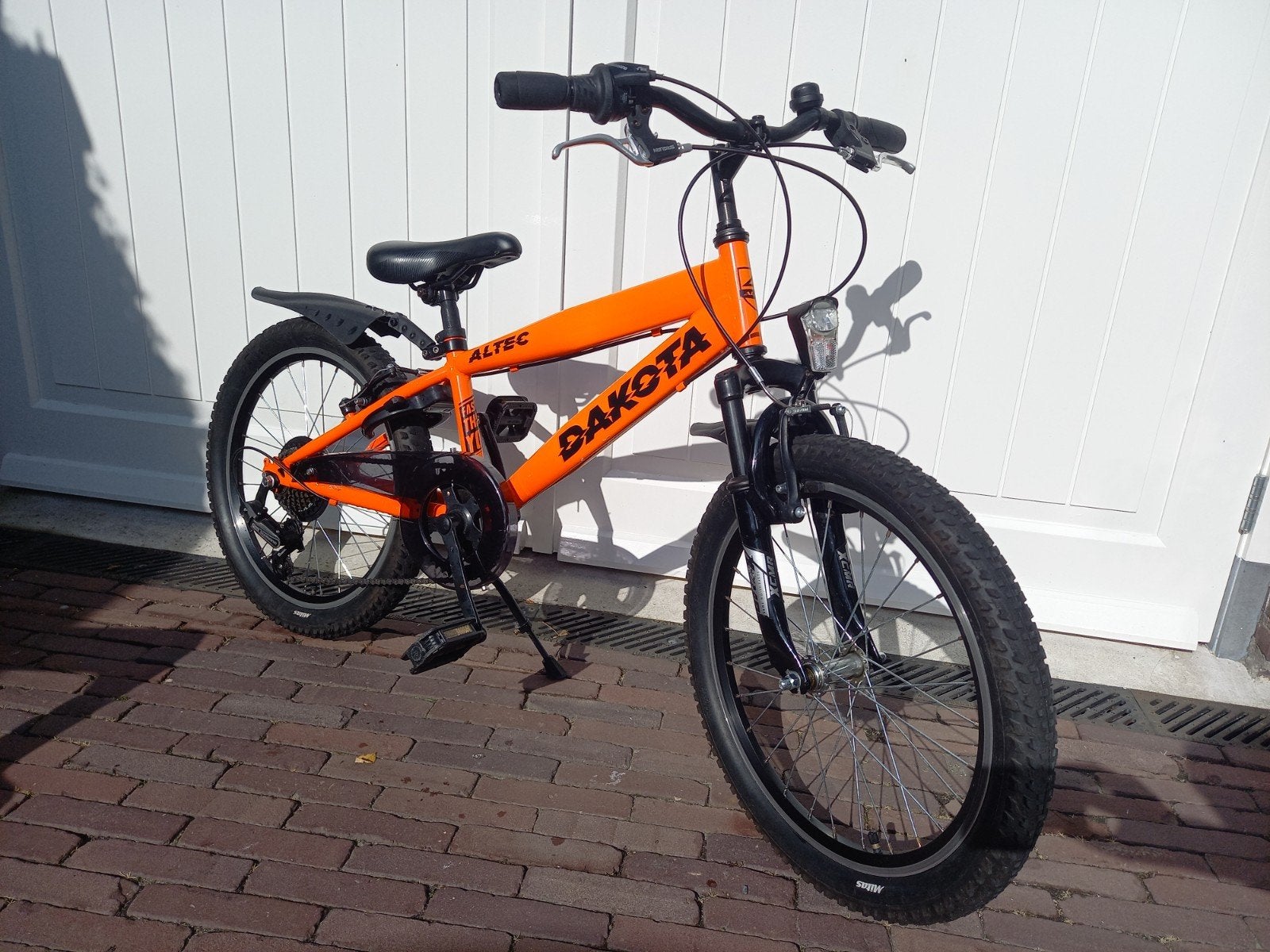Altec Dakota kinderfiets 20 inch - Oranje, Fietsen en Brommers, Ophalen, Altec, Velgrem, 16 tot 20 inch