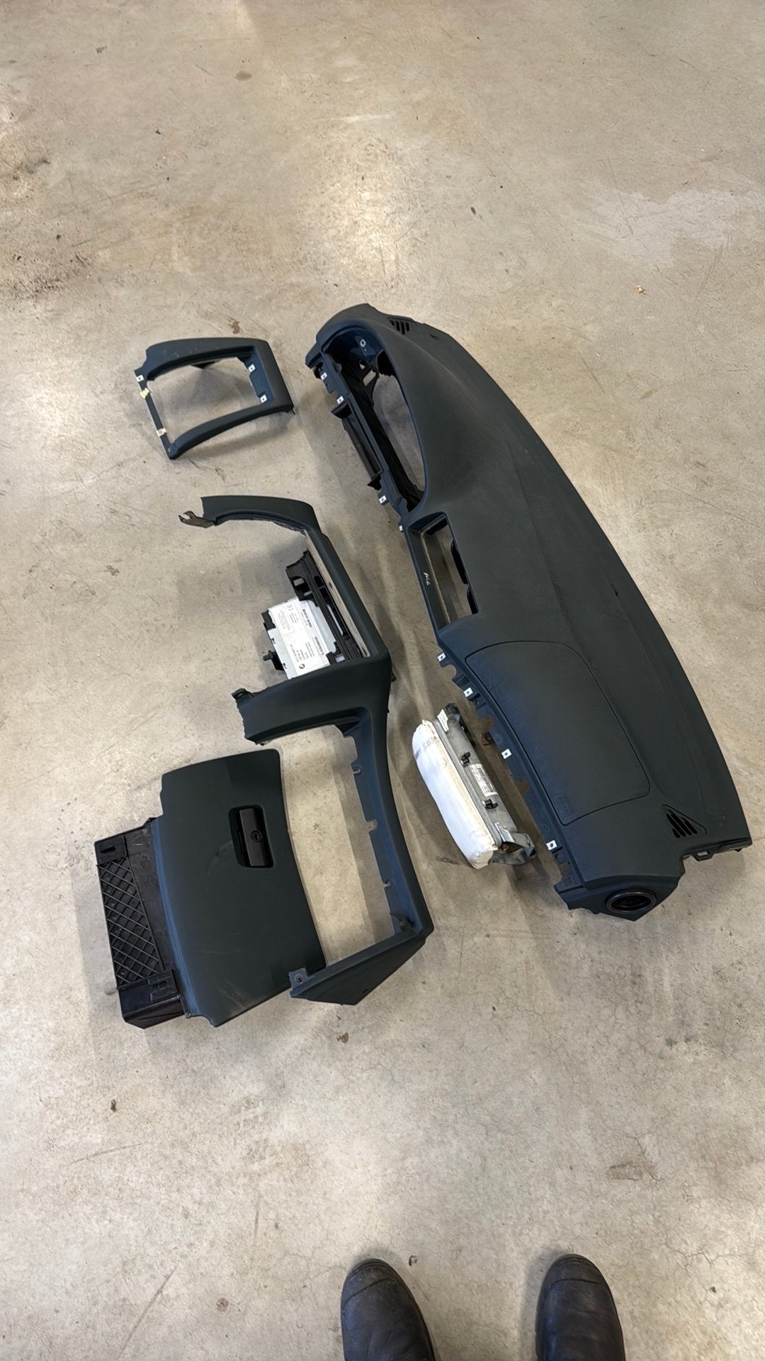 BMW E39 Dashboard Groen Inclusief Airbag, Ophalen, Gebruikt, BMW