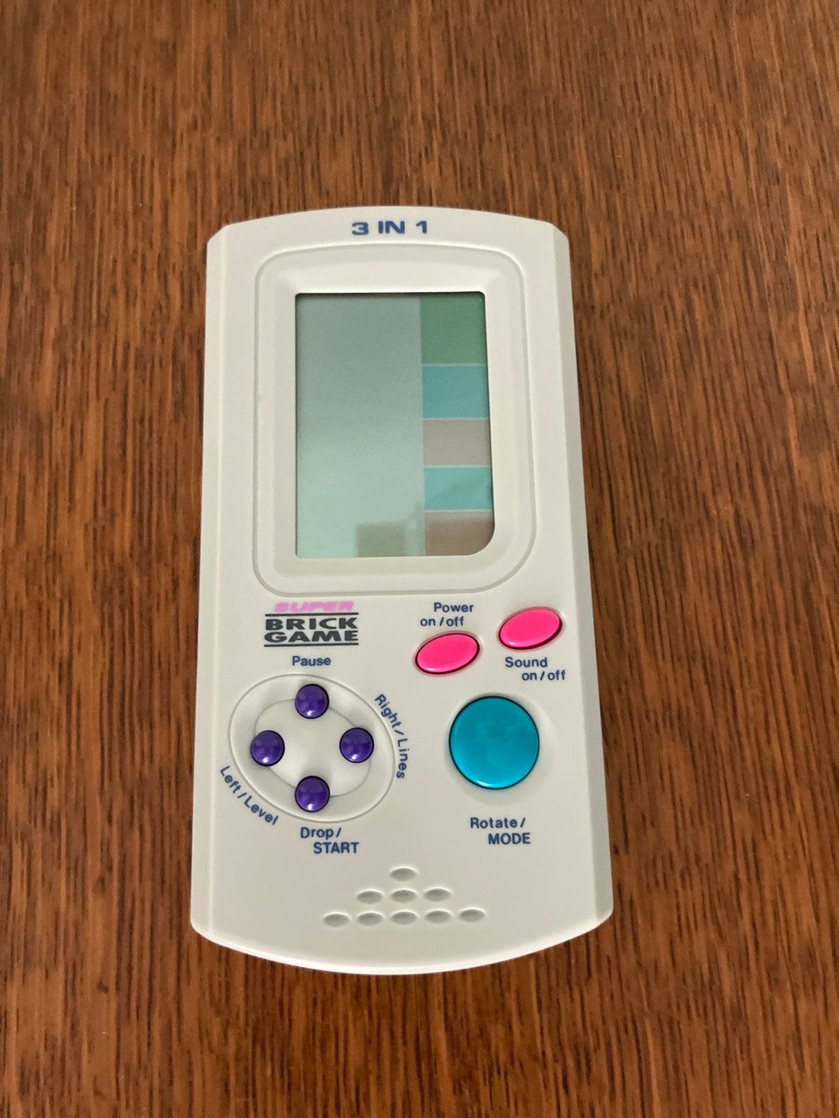 Super Brick Game 3 in 1 - Retro Handheld Console, Onbekend, Ophalen of Verzenden, Onbekend, Onbekend