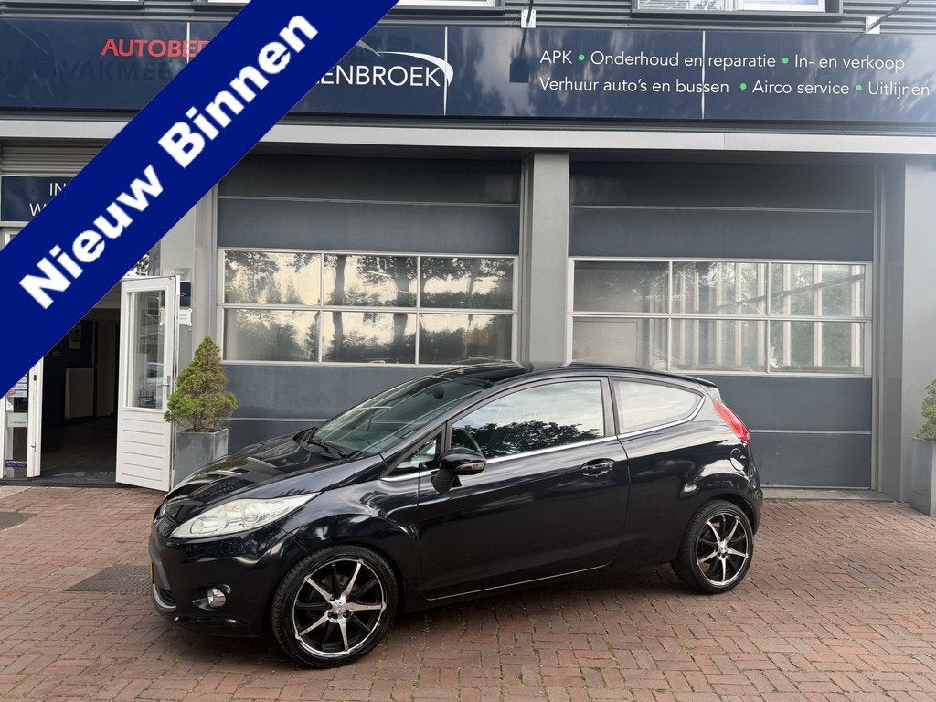 Ford Fiesta 1.4 Trend Bj 2008 Km 165.000 Airco/Clima,15Inch,, Voorwielaandrijving, Stof, Gebruikt, 31 €/maand