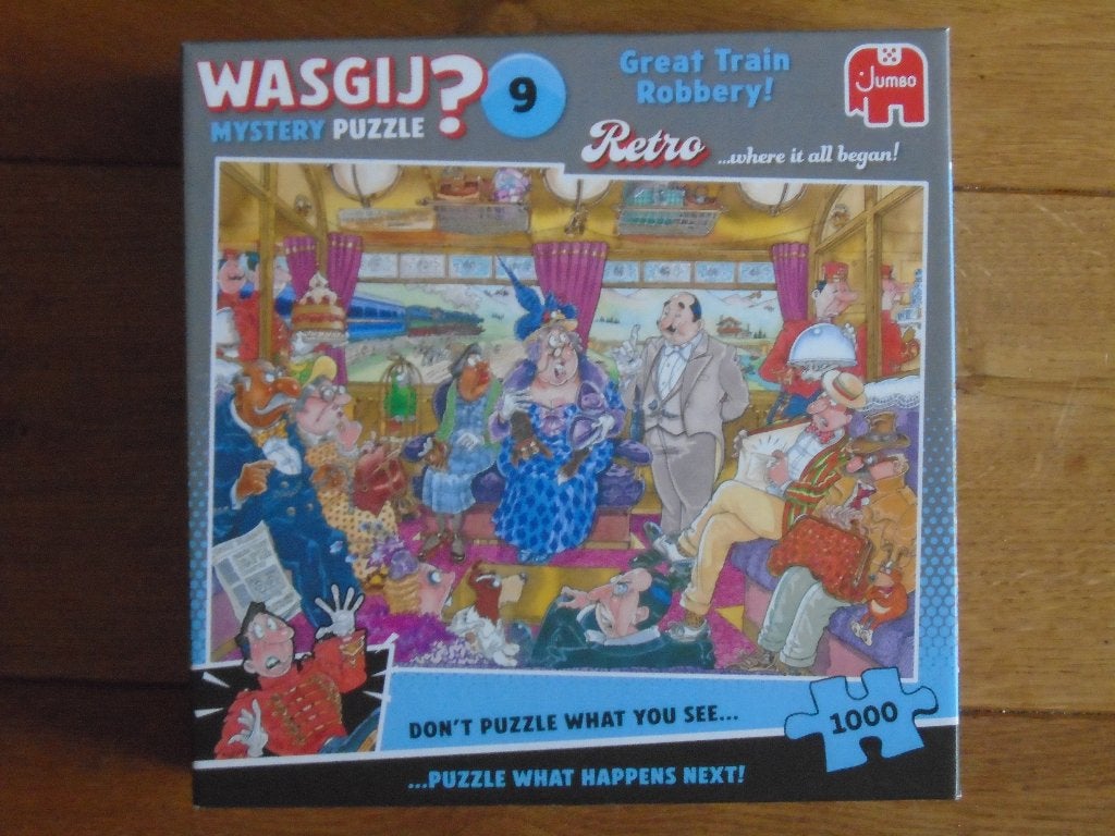 Was Gij legpuzzel 1000 stukjes, Ophalen, 500 t/m 1500 stukjes, Zo goed als nieuw, Legpuzzel