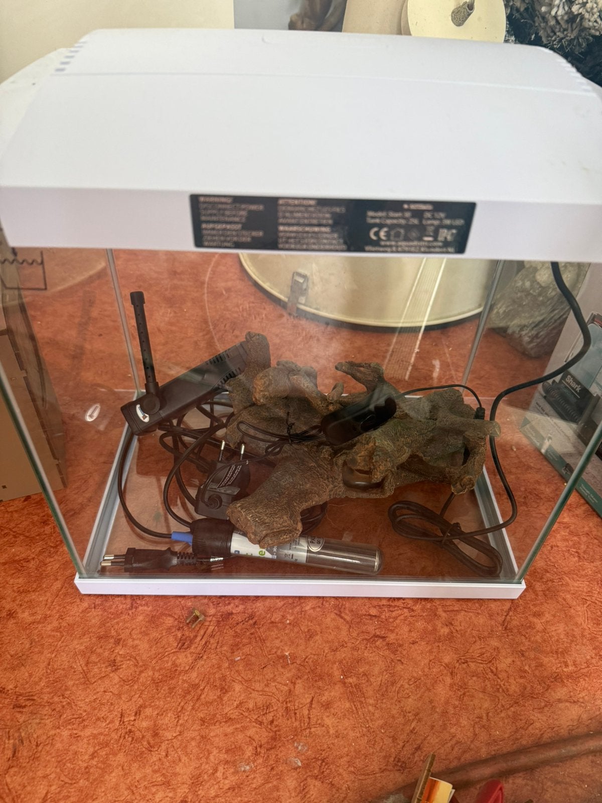 Superfish aquarium, Dieren en Toebehoren, Vissen | Aquaria en Toebehoren, Ophalen, Zo goed als nieuw, Leeg aquarium, Superfish