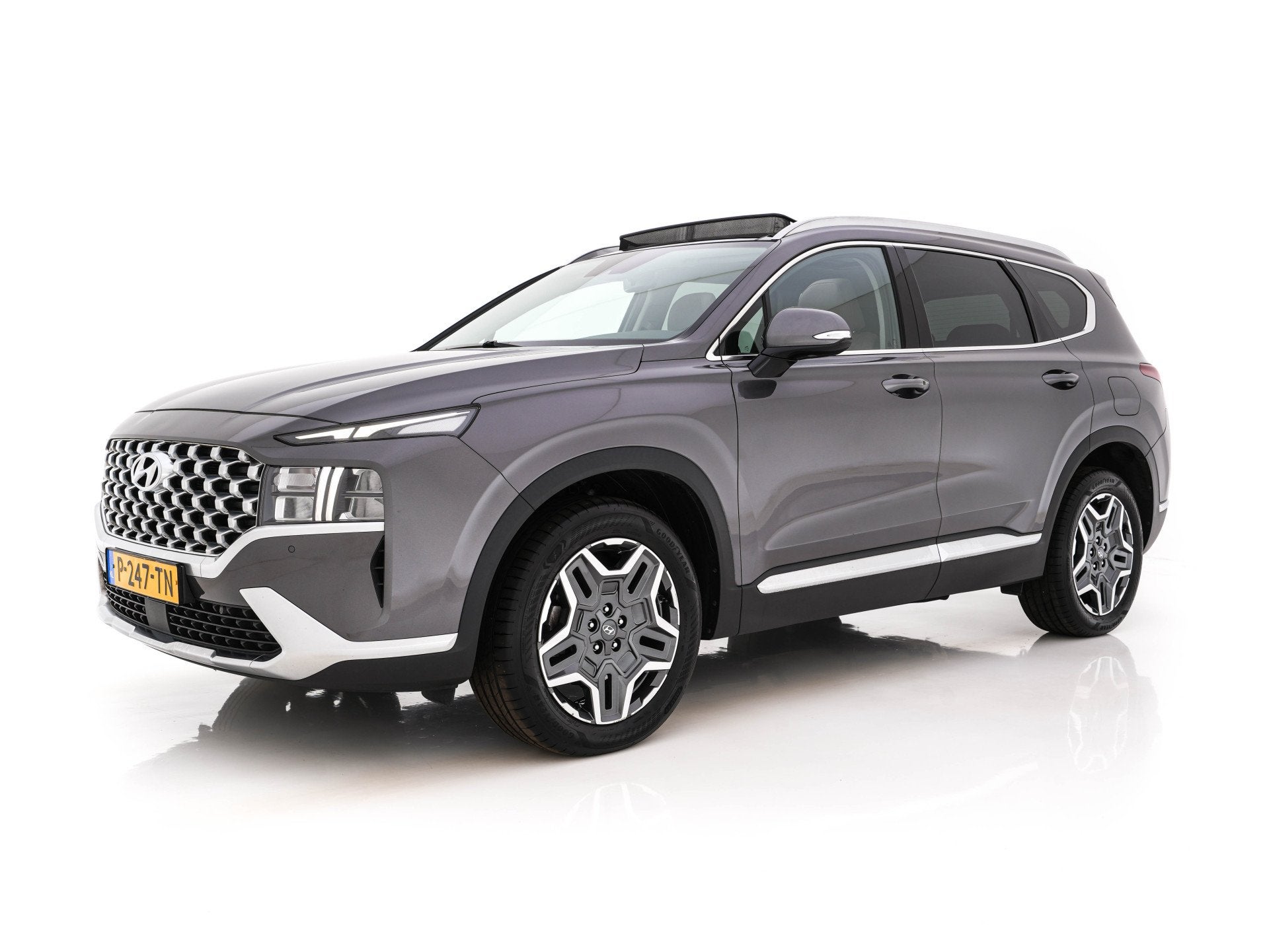 Hyundai Santa Fe 1.6 T-GDI Comfort Smart Sky AWD [ 7-Pers. ], 1350 kg, Santa Fe, Gebruikt, Euro 6