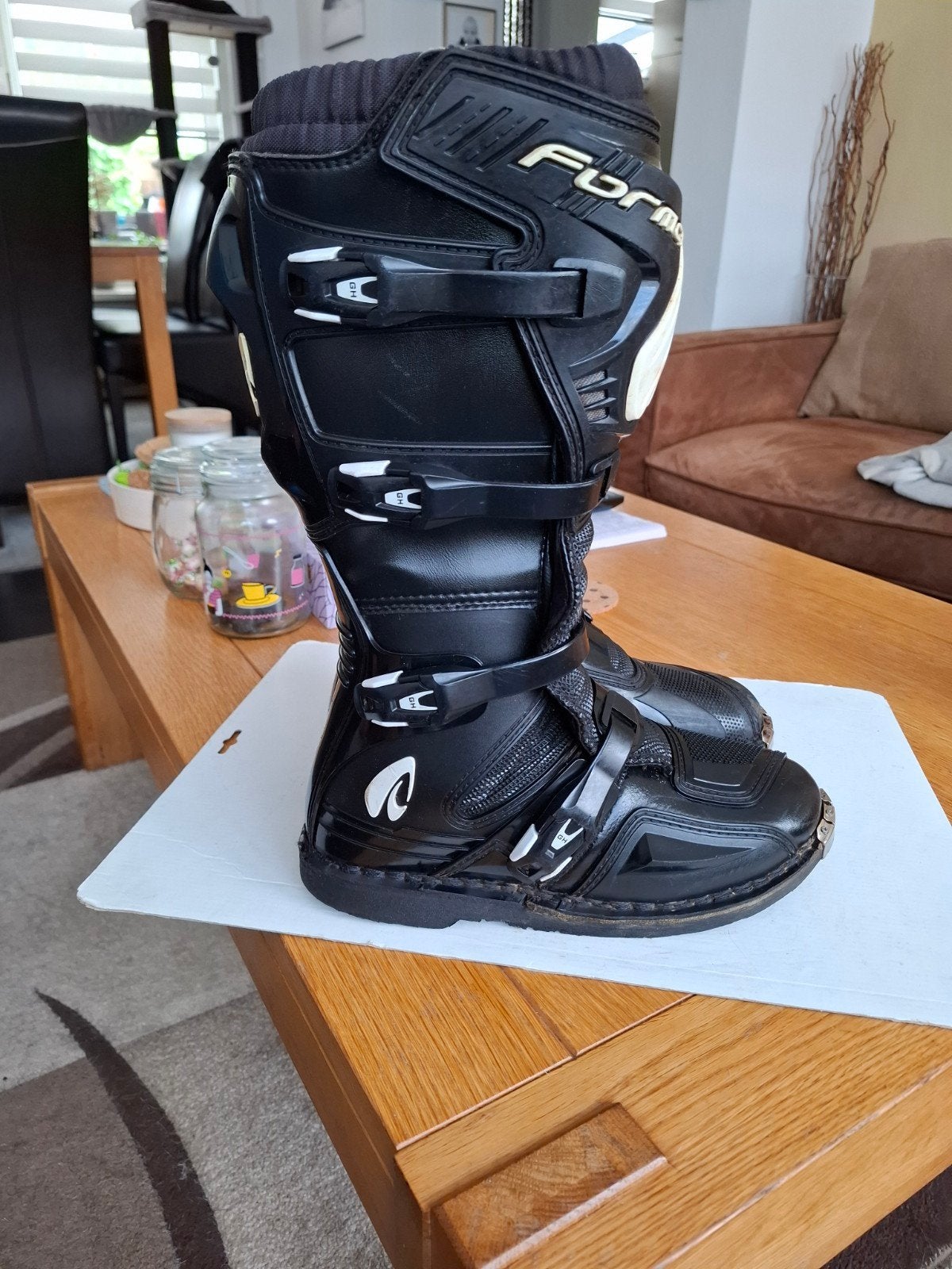 Crosslaarzen merk FORMA maat 42, Motoren, Kleding | Motorkleding, Ophalen of Verzenden, Tweedehands, Laarzen
