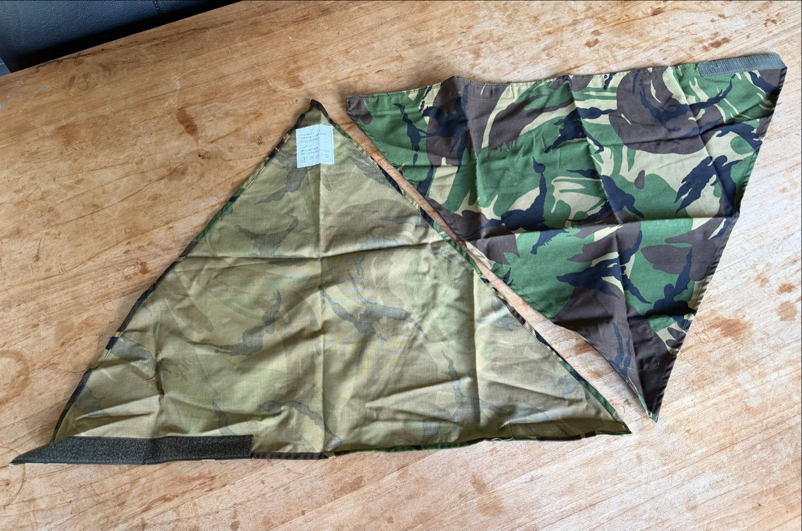 Defensie bandana - Camouflage patroon, 2 stuks, Ophalen of Verzenden, Luchtmacht, Nederland, Kleding of Schoenen