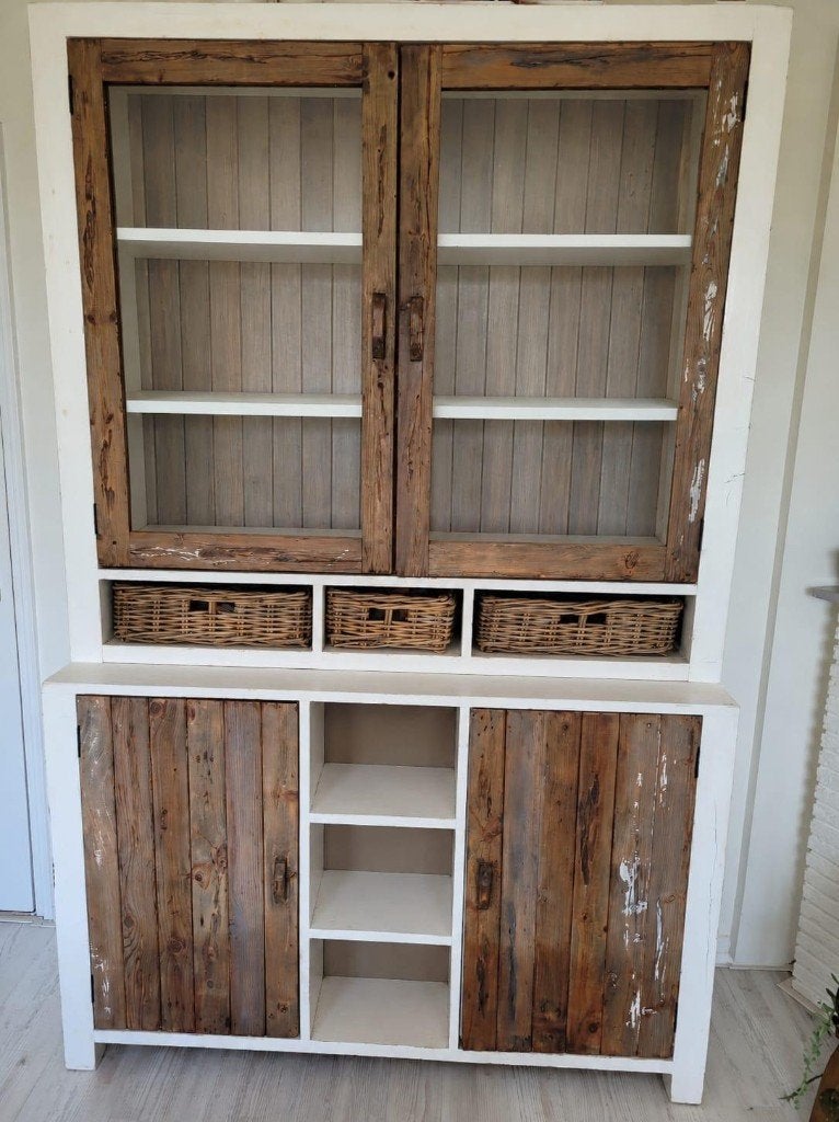 Mooi dressoir te koop!, Huis en Inrichting, Kasten | Dressoirs, Ophalen, Gebruikt, Landelijk, 25 tot 50 cm