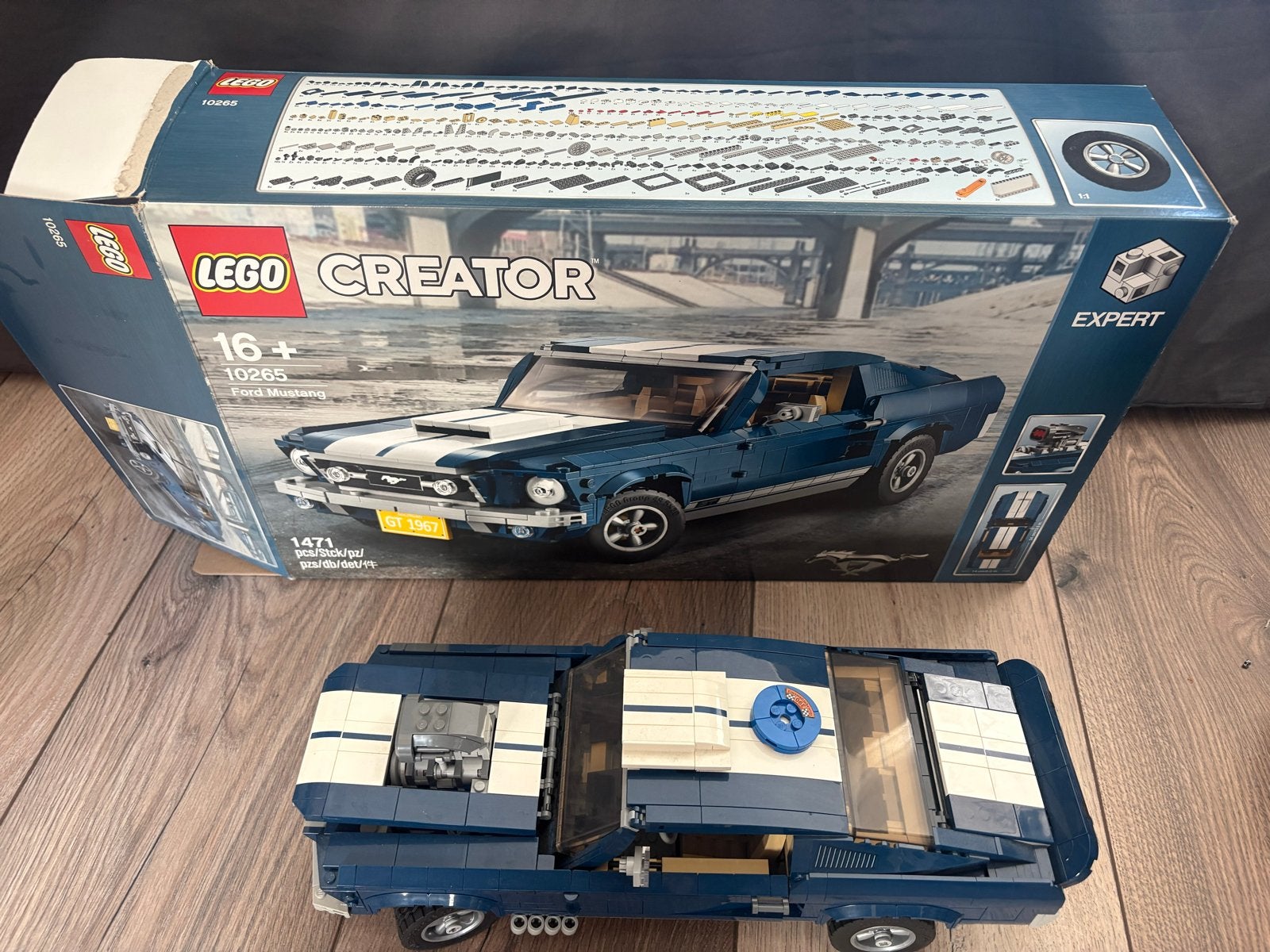 Lego Creator Expert 10265 Ford Mustang - Zo goed als nieuw, Ophalen, Lego, Zo goed als nieuw, Compleet