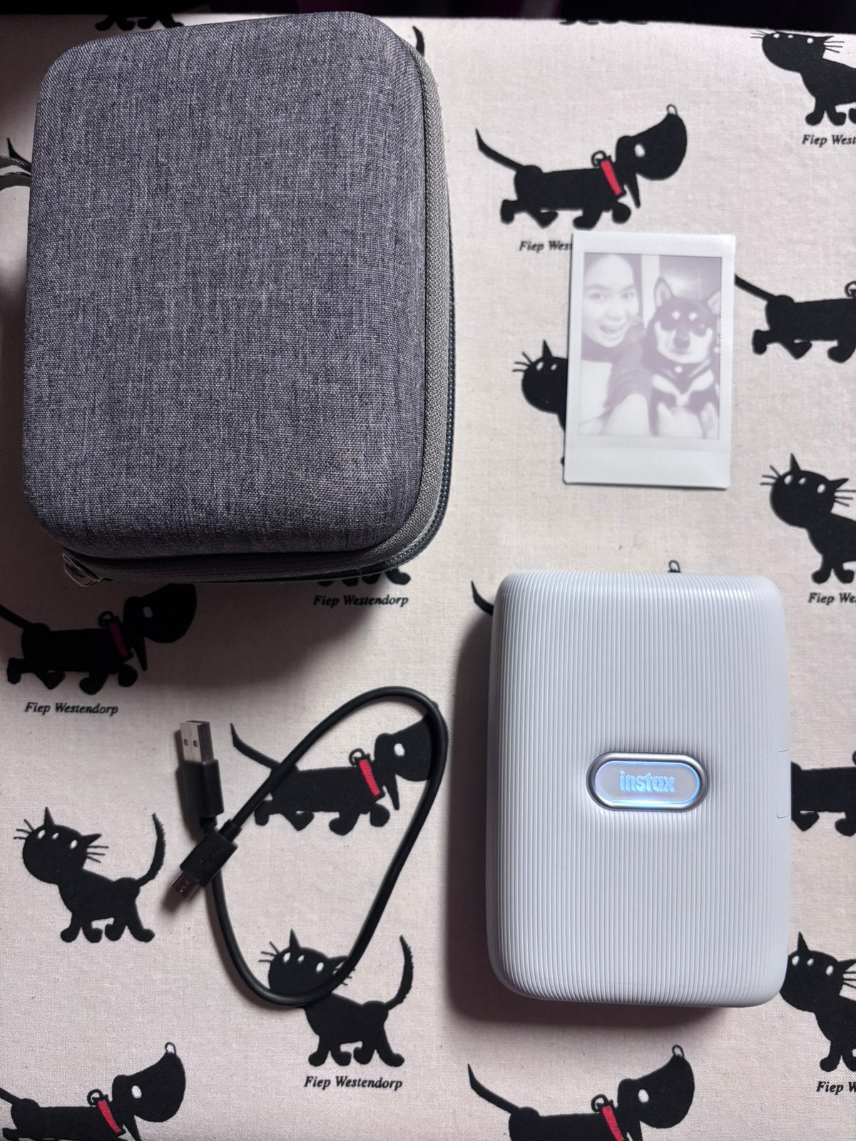 FujiFilm Instax Mini Link 1 Pocket Printer White, Computers en Software, Pocketprinters, Ophalen of Verzenden, Zo goed als nieuw