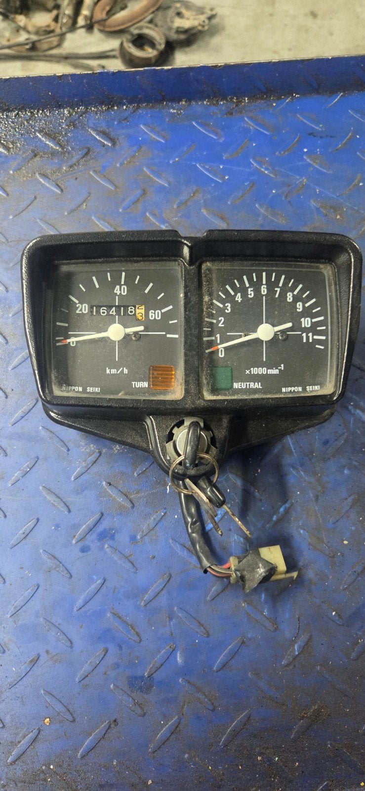orginele teller Honda mb5 mb8 inclusief sleutels, Fietsen en Brommers, Ophalen of Verzenden, Zo goed als nieuw, Overige typen
