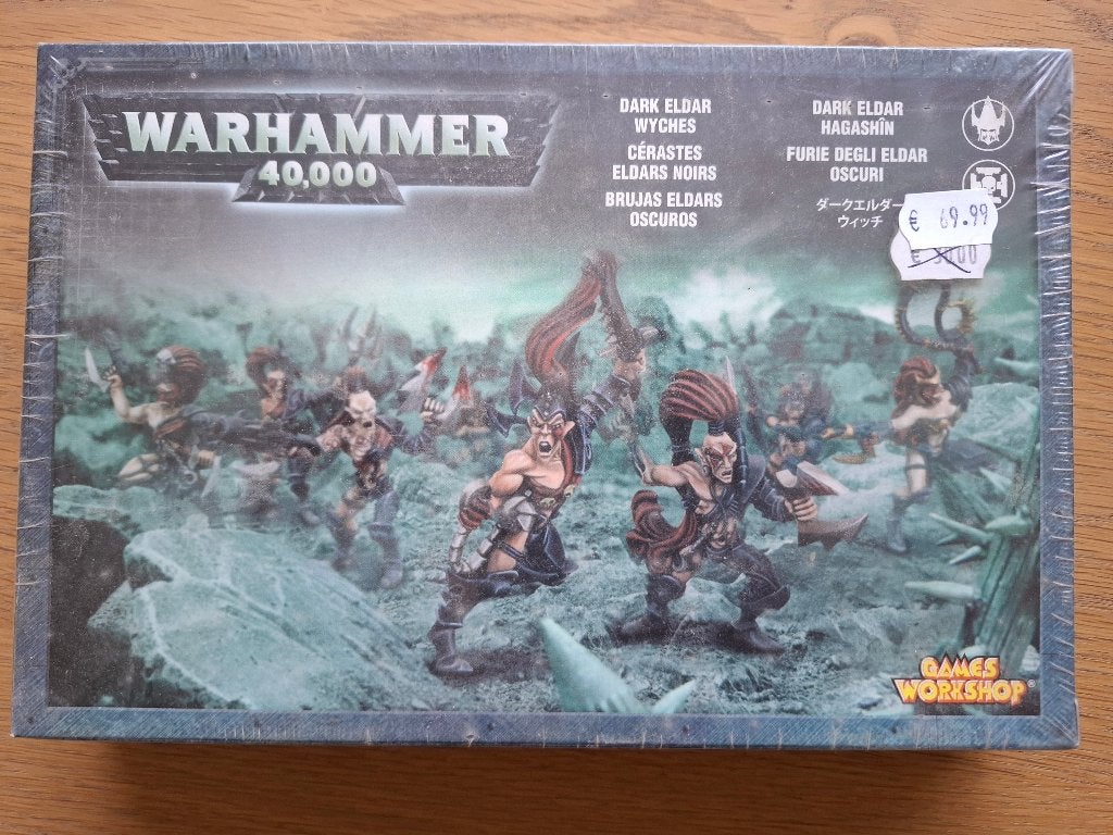 Warhammer 'Eavy Metal Dark Eldar Wyches Box Ongeopend, Hobby en Vrije tijd, Wargaming, Ophalen of Verzenden, Nieuw, Warhammer