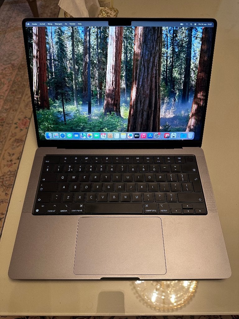 MacBook Pro 14 2021 (2022) M1 Pro, 16 Ram, 512 SSD, 85 cycli, Computers en Software, MacBook Pro, Overige groottes, 512 GB, Ophalen of Verzenden