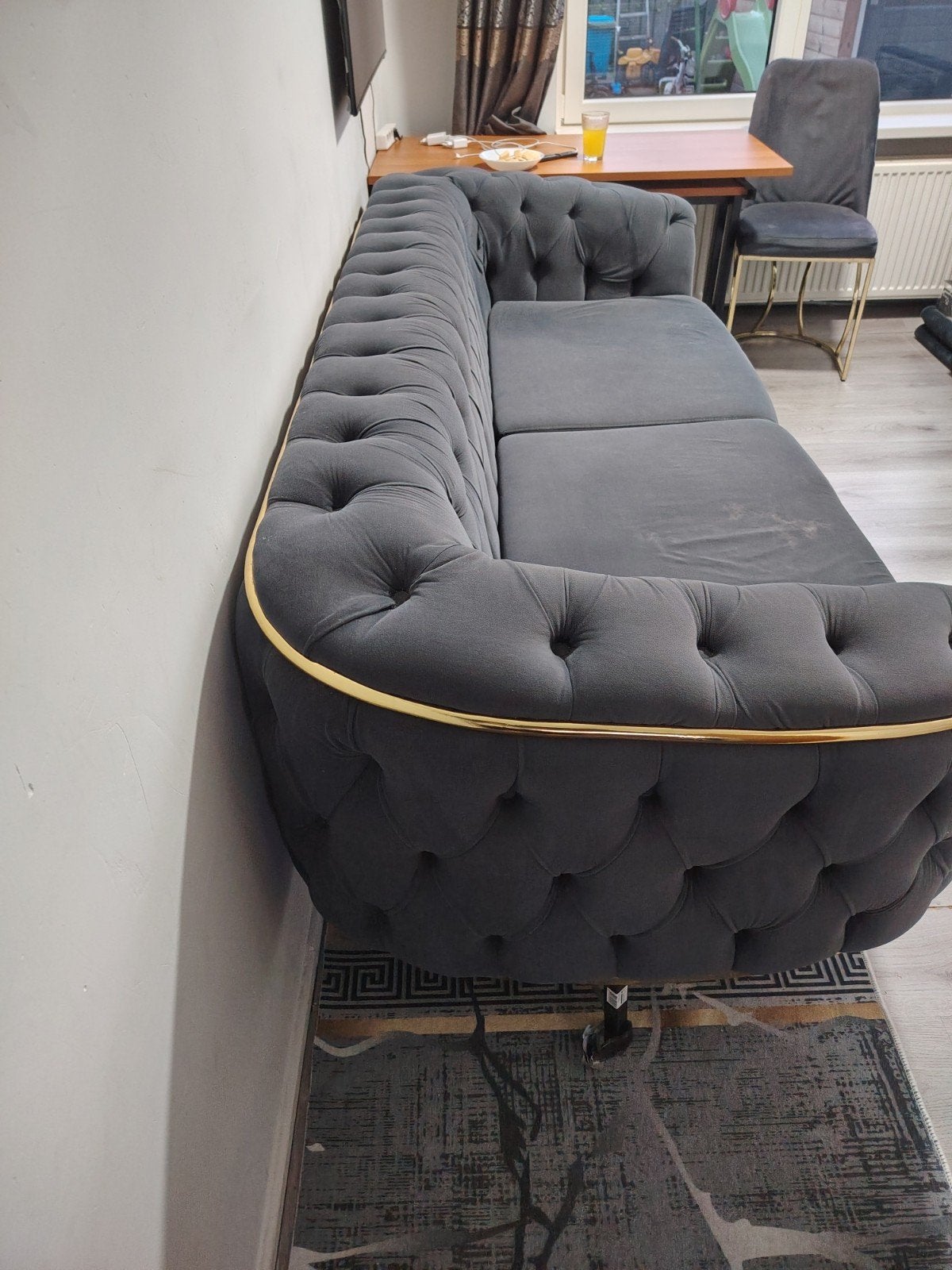 mooie bank, Huis en Inrichting, Banken | Bankstellen, Ophalen, 75 tot 100 cm, 200 tot 250 cm