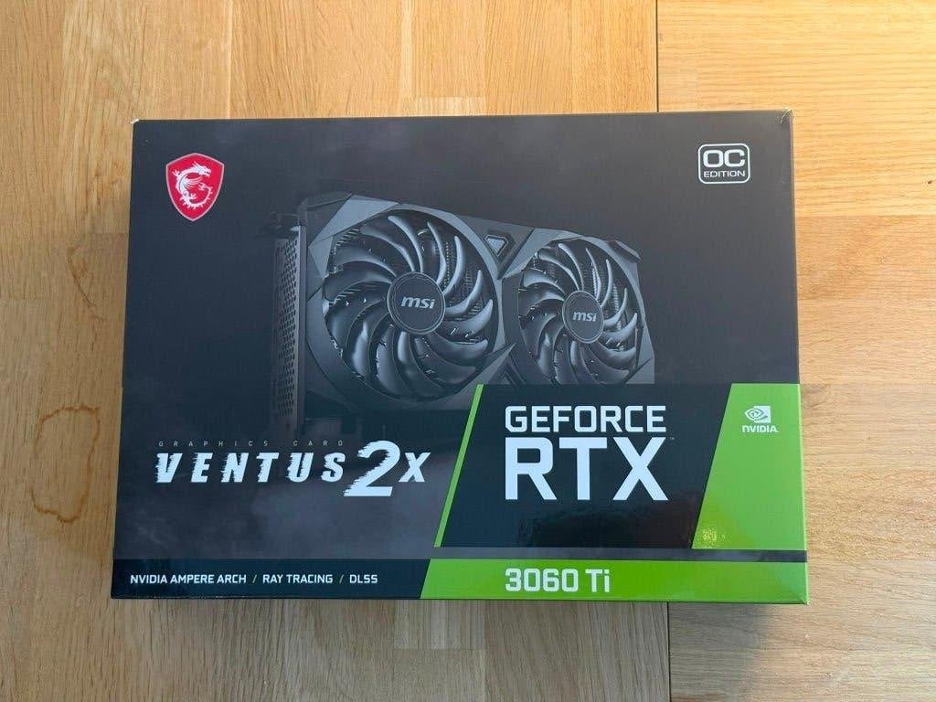 MSI GeForce RTX 3060 T– Werkt perfect – Inclusief doos, Gebruikt, GDDR6, PCI-Express 4, Ophalen of Verzenden