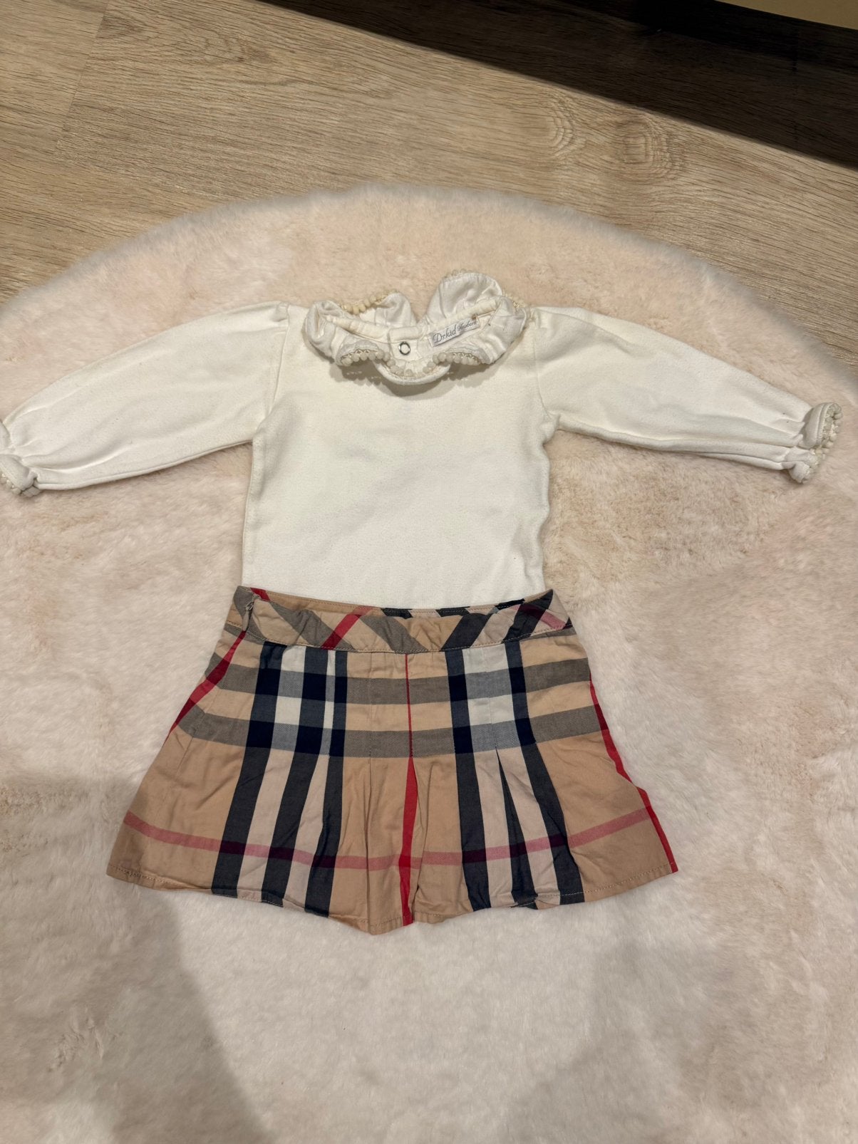 Burberry rokje, Ophalen of Verzenden, Zo goed als nieuw, Meisje, Jurkje of Rokje