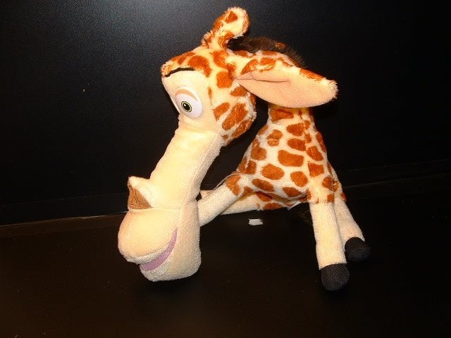 TCC BIG HEADZ GIRAFFE MELMAN UIT MADAGASCAR MET GROTE, Ophalen of Verzenden, Nieuw, Overige typen
