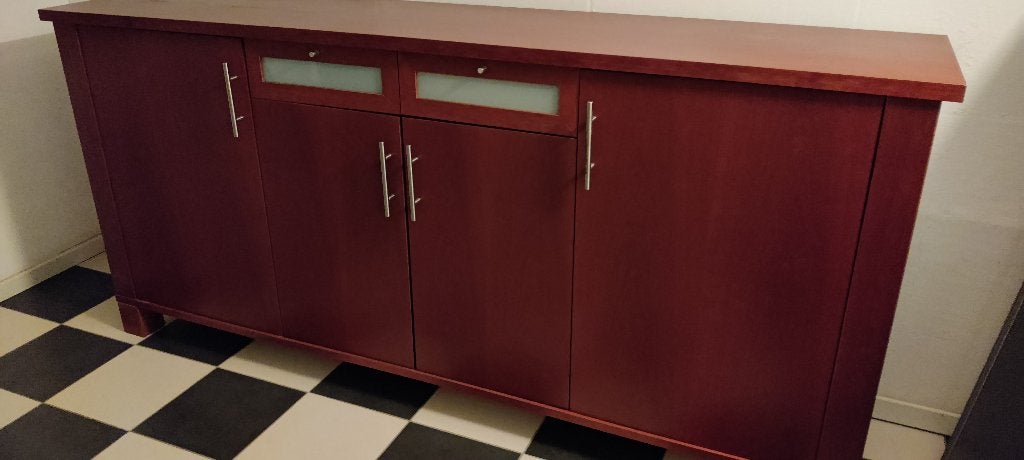 Dressoir kersenhout, Huis en Inrichting, Gebruikt, Met lade(s), 200 cm of meer, Kersenhout
