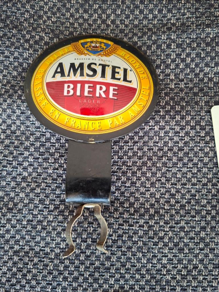 Amstel bier tapruiter Frankrijk, Verzamelen, Biermerken, Ophalen of Verzenden, Gebruikt, Overige typen, Amstel