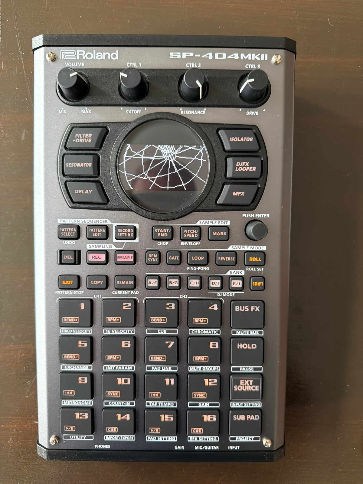 Roland SP-404MKII Sampler - Zo goed als nieuw!, Roland, Zo goed als nieuw, Met midi-aansluiting, Overige aantallen
