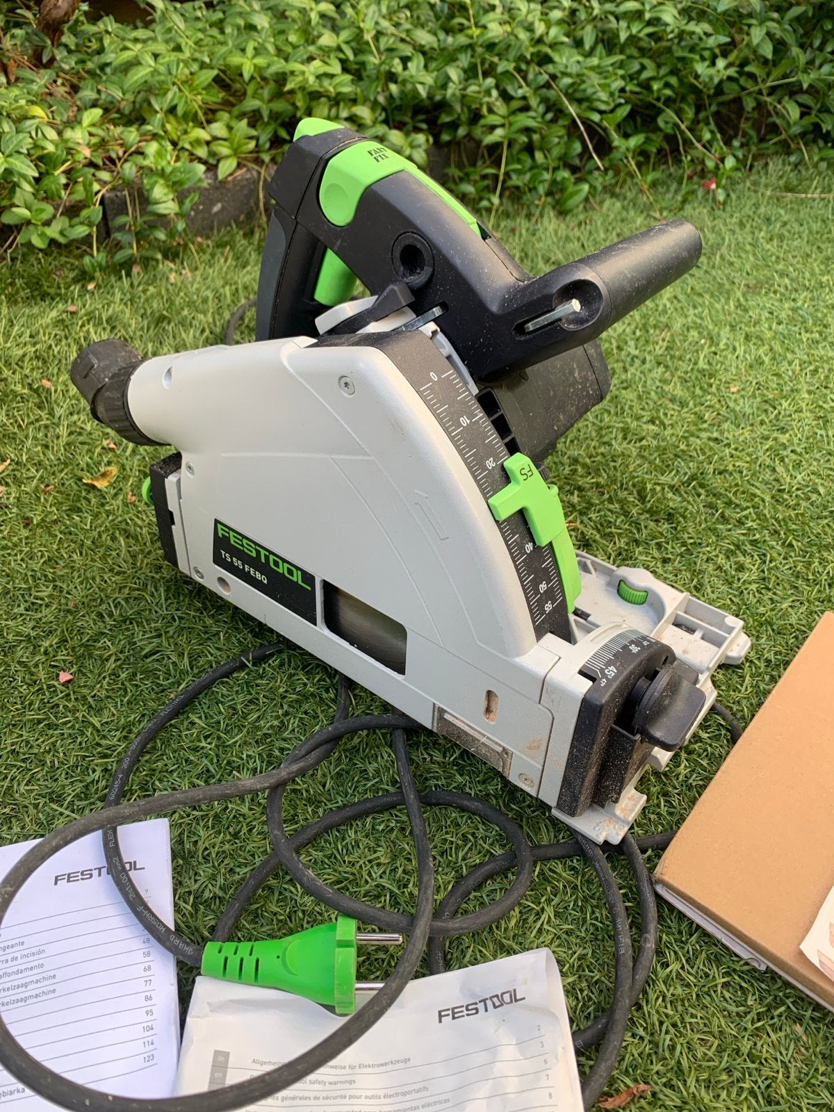 Festool TS 55 F invalzaag met systainer