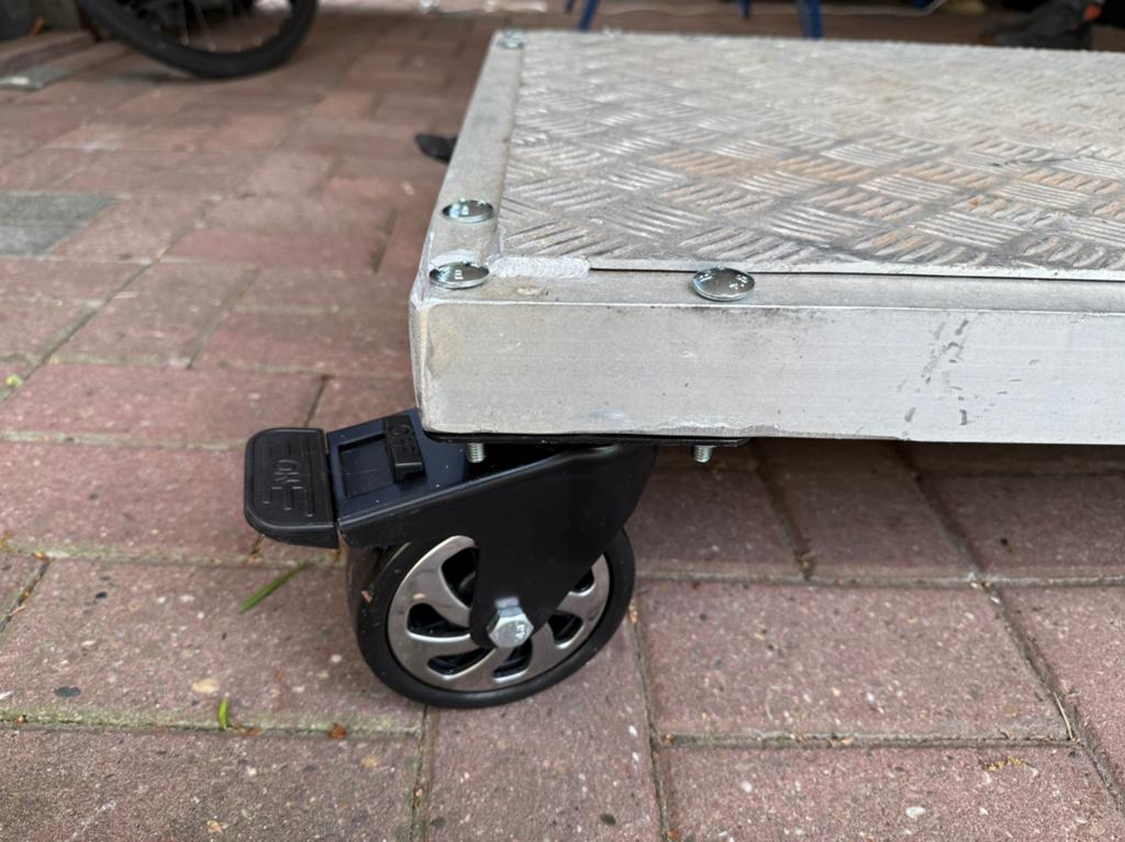 Transportkar, meubelroller, trolly, Doe-het-zelf en Verbouw, Transportwagens, 100 liter of meer, Ophalen, Zo goed als nieuw, Transportkar