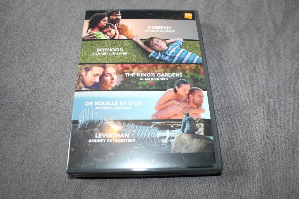 DVD 5 Lumiere Films, Vanaf 9 jaar, Ophalen of Verzenden, Gebruikt, Overige gebieden