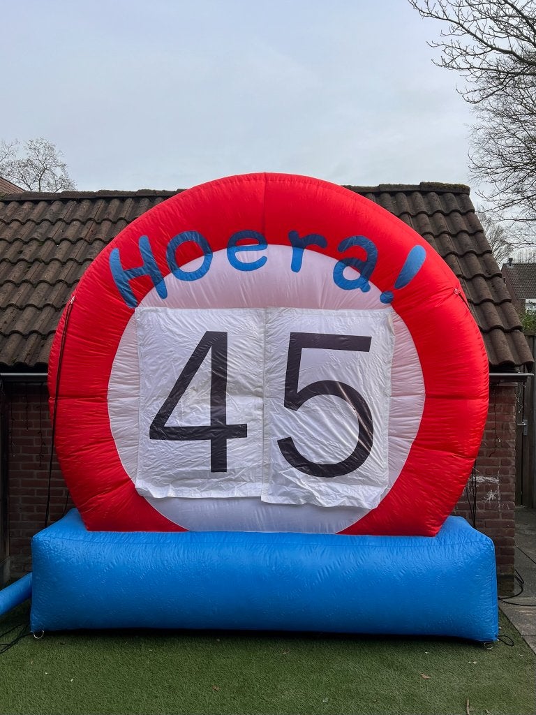 Stopbord Opblaasfiguur, Ophalen, Zo goed als nieuw, Overige