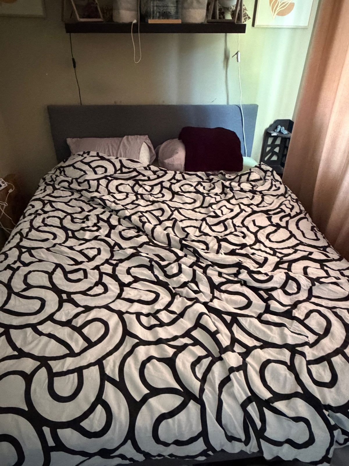Ikea Sabovik Boxspring 160x200 - Comfortabel en Stijlvol, Ophalen, Gebruikt, Tweepersoons, 200 cm