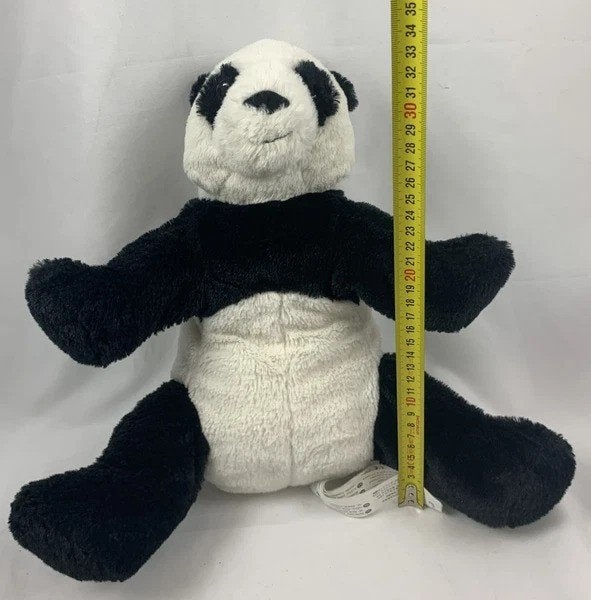 IKEA Panda Beer Kramig 30cm Knuffel, Coolsingel 104, 3011 AG Rotterdam, Netherlands, Beer, Zwart, Zo goed als nieuw