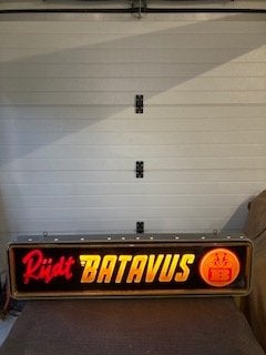lichtbak reclame, Ophalen of Verzenden, Gebruikt, Lichtbak of (neon) lamp