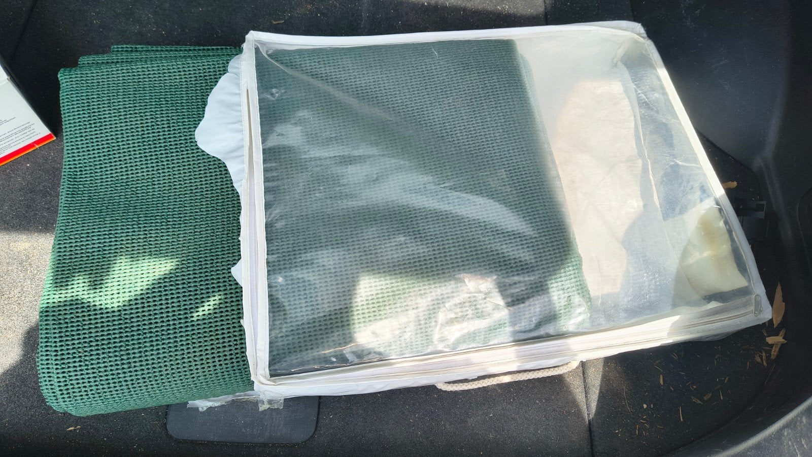 Ademend gronddoek voor tent of voortent - 200x300 cm, Caravans en Kamperen, Ophalen of Verzenden, Zo goed als nieuw