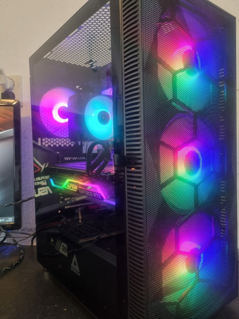 Game 24-core i9 14900K RTX 3080,32GB DDR5 ,wifi,w11,zeersnel, Computers en Software, 32 GB, Intel Core i9, ASUS/Montech, Ophalen of Verzenden