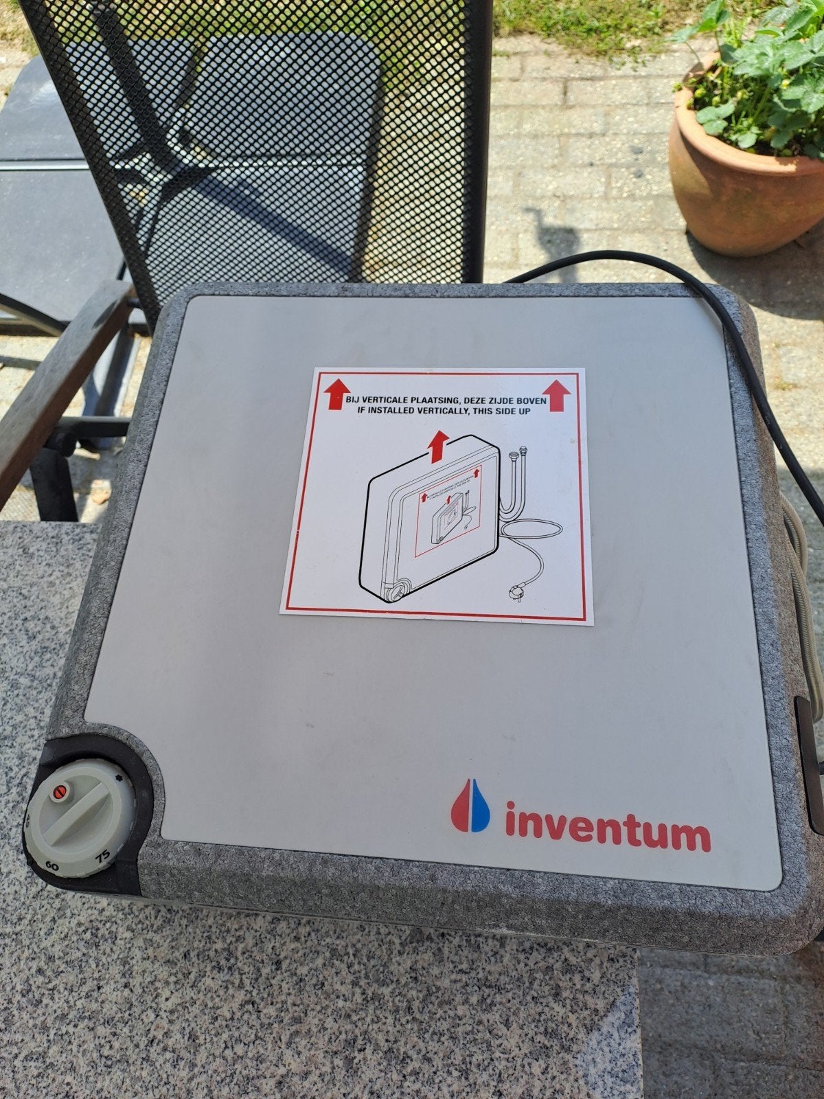 Inventum Modesta 10 L Plintboiler, Ophalen of Verzenden