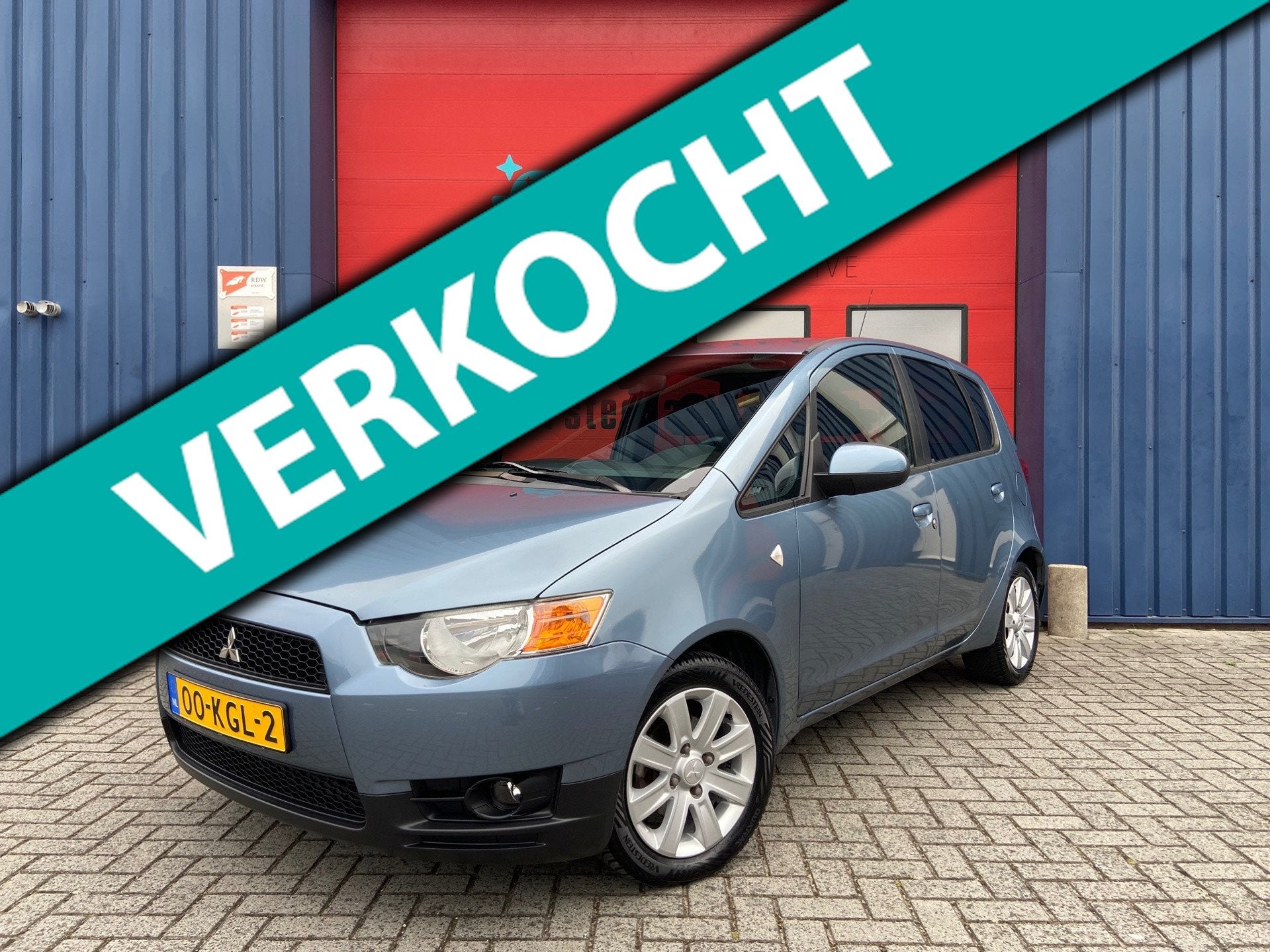 Mitsubishi Colt 1.3 Edition Two |3e eig|Automaat|Trekhaak|PD, Auto's, Mitsubishi, Stof, Blauw, Colt, Origineel Nederlands