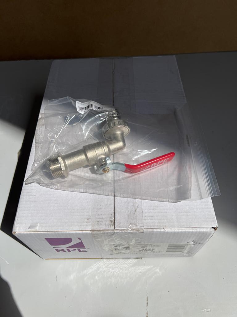 BPE Tap Kogelkraan 3/4" met Hendel - Model 74022, Ophalen, Nieuw, Kraan