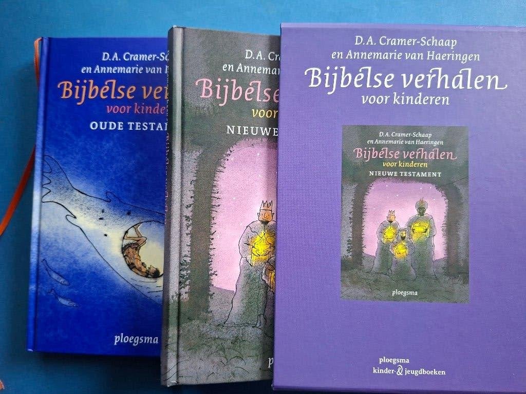 Bijbelse verhalen voor kinderen - Oude + Nieuwe Testament, Ophalen of Verzenden, Zo goed als nieuw