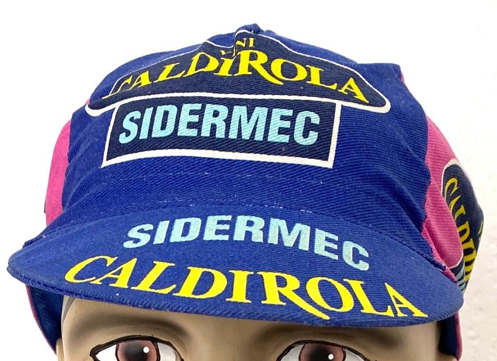 Wielrennen petje VINI CALDIROLA – SIDERMEC – Italië - 1999, Sport en Fitness, Wielrennen, Ophalen of Verzenden, Overige typen