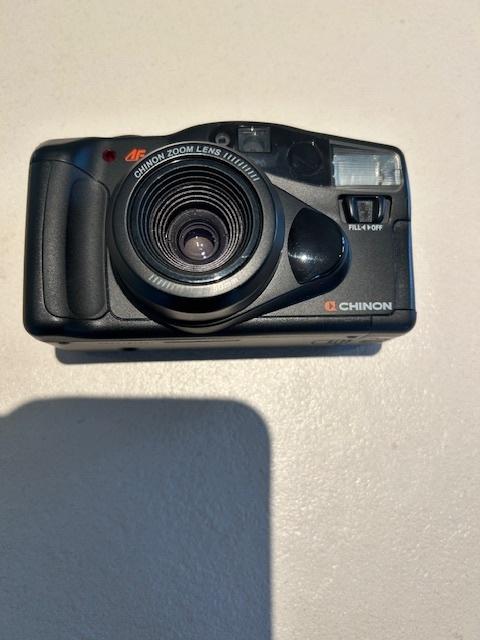 Chinon auto 5501, Ophalen of Verzenden, Gebruikt, Spiegelreflex, Canon