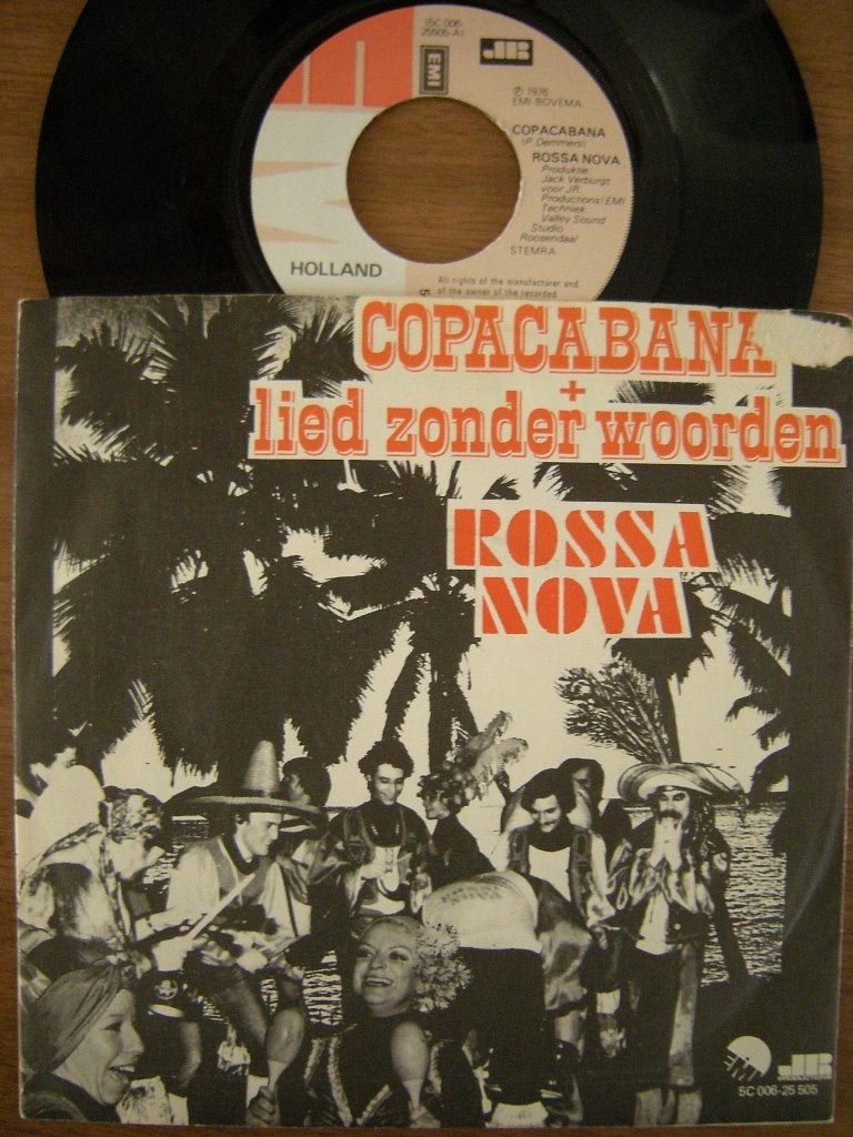 Rossa Nova (Copacabana), Gebruikt, 7 inch, Ophalen of Verzenden, Pop