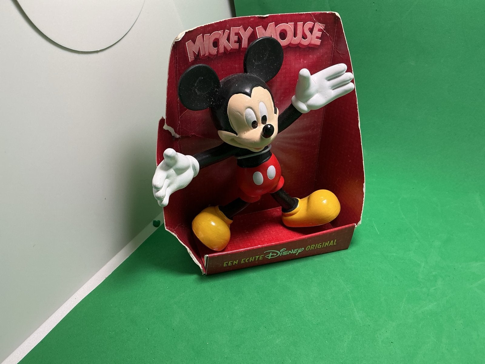 Disney Figuren Set: Mickey, Donald, Goofy, Pluto, Ophalen of Verzenden, Mickey Mouse, Zo goed als nieuw, Beeldje of Figuurtje