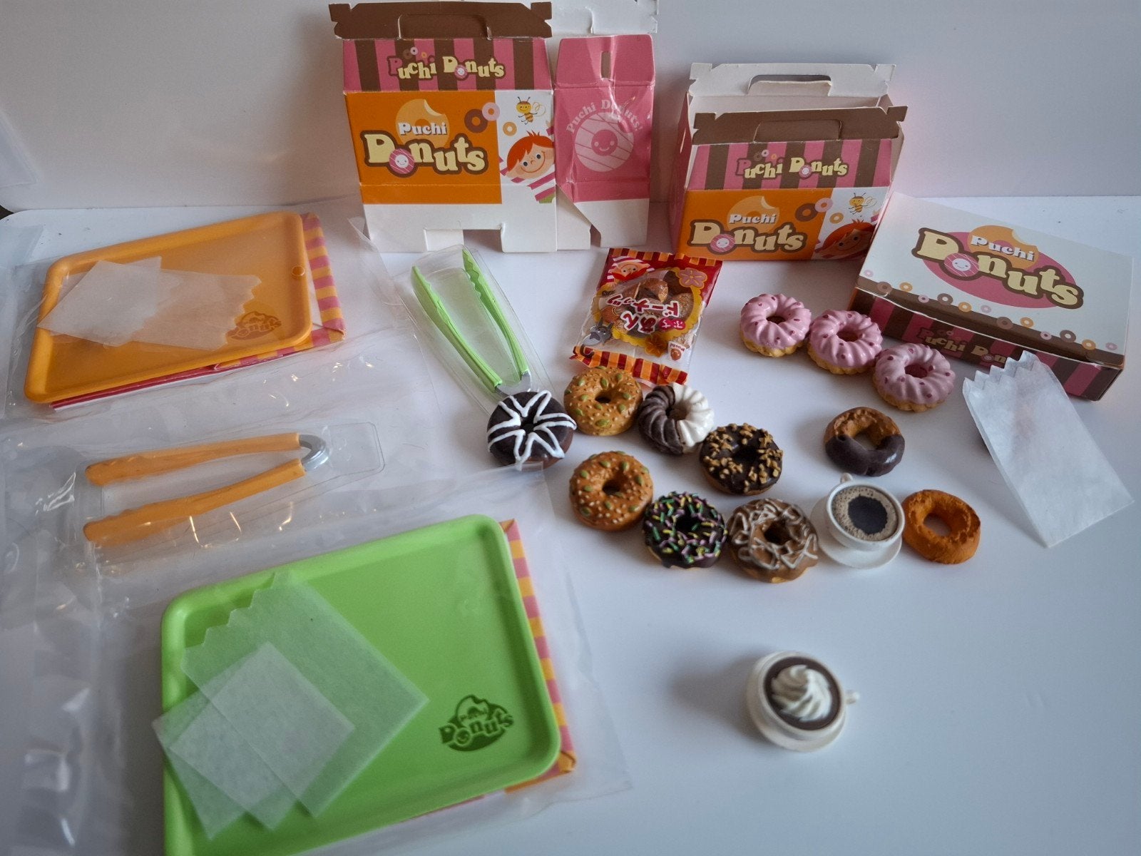 Re-ment Puchi Donuts to go 2006., Ophalen of Verzenden, Gebruikt