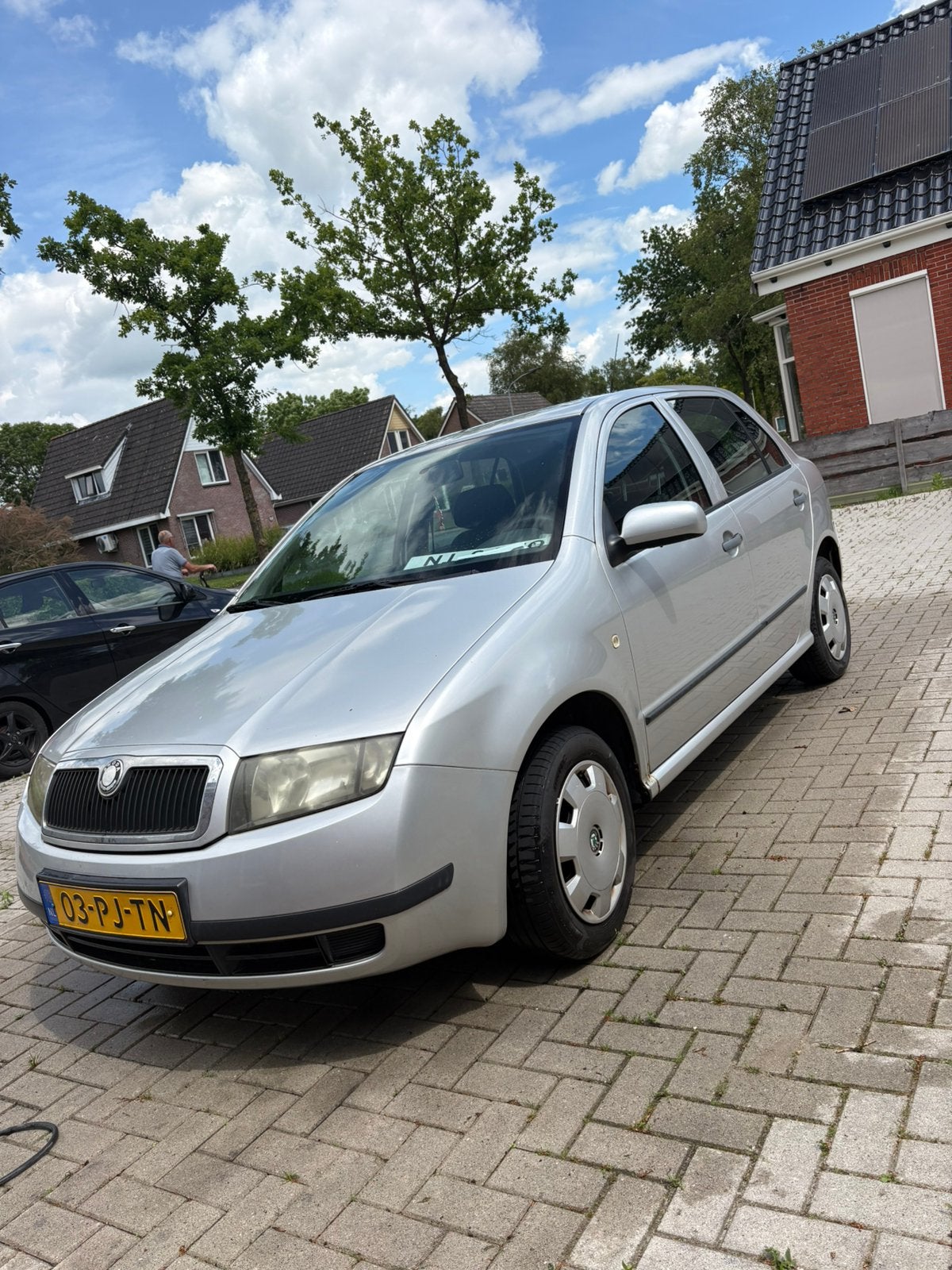 Skoda Fabia 1.4 (NIEUWE APK), Voorwielaandrijving, 450 kg, 4 cilinders, Origineel Nederlands