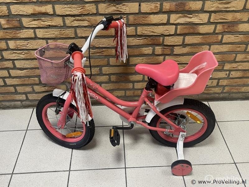 Online Veiling: Amigo meidenfiets 14 inch, Nieuw