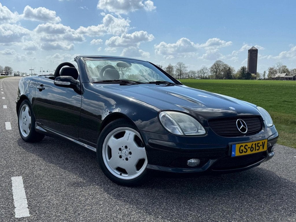 Mercedes SLK-klasse SLK 320 Aut AMG | 218pk, Auto's, Mercedes-Benz, Automaat, Gebruikt, Zwart, Cabriolet