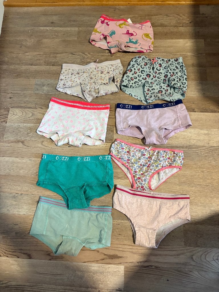 MEISJE ONDERBROEKEN PAKKET, MAAT: 122/128, Ophalen of Verzenden, Gebruikt, Meisje, Nacht- of Onderkleding
