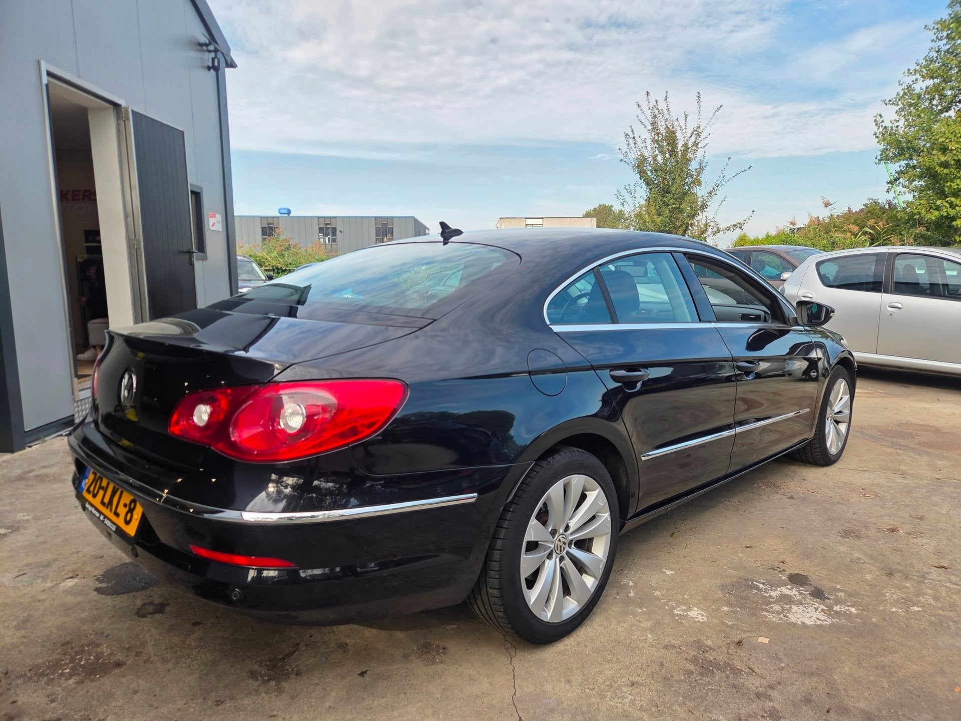 Volkswagen Passat CC 1.8 TSI 4p., Stof, Zwart, 4 cilinders, 4 stoelen