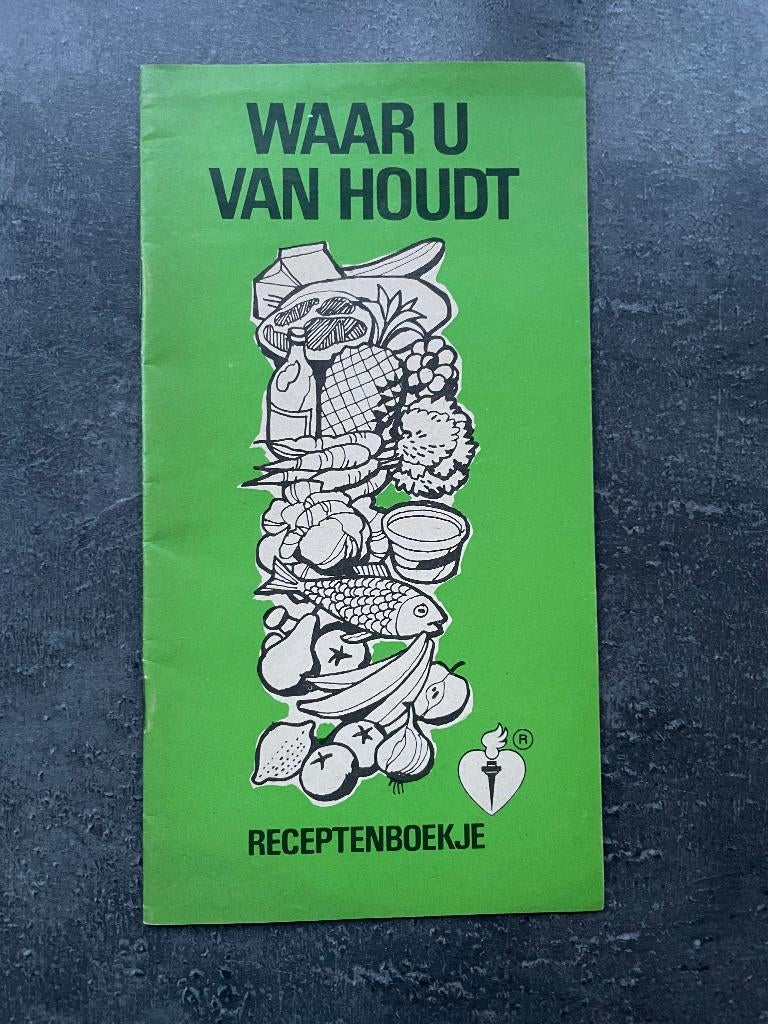 Waar u van houdt receptenboekje van de hartstichting, Boeken, Ophalen, Gelezen