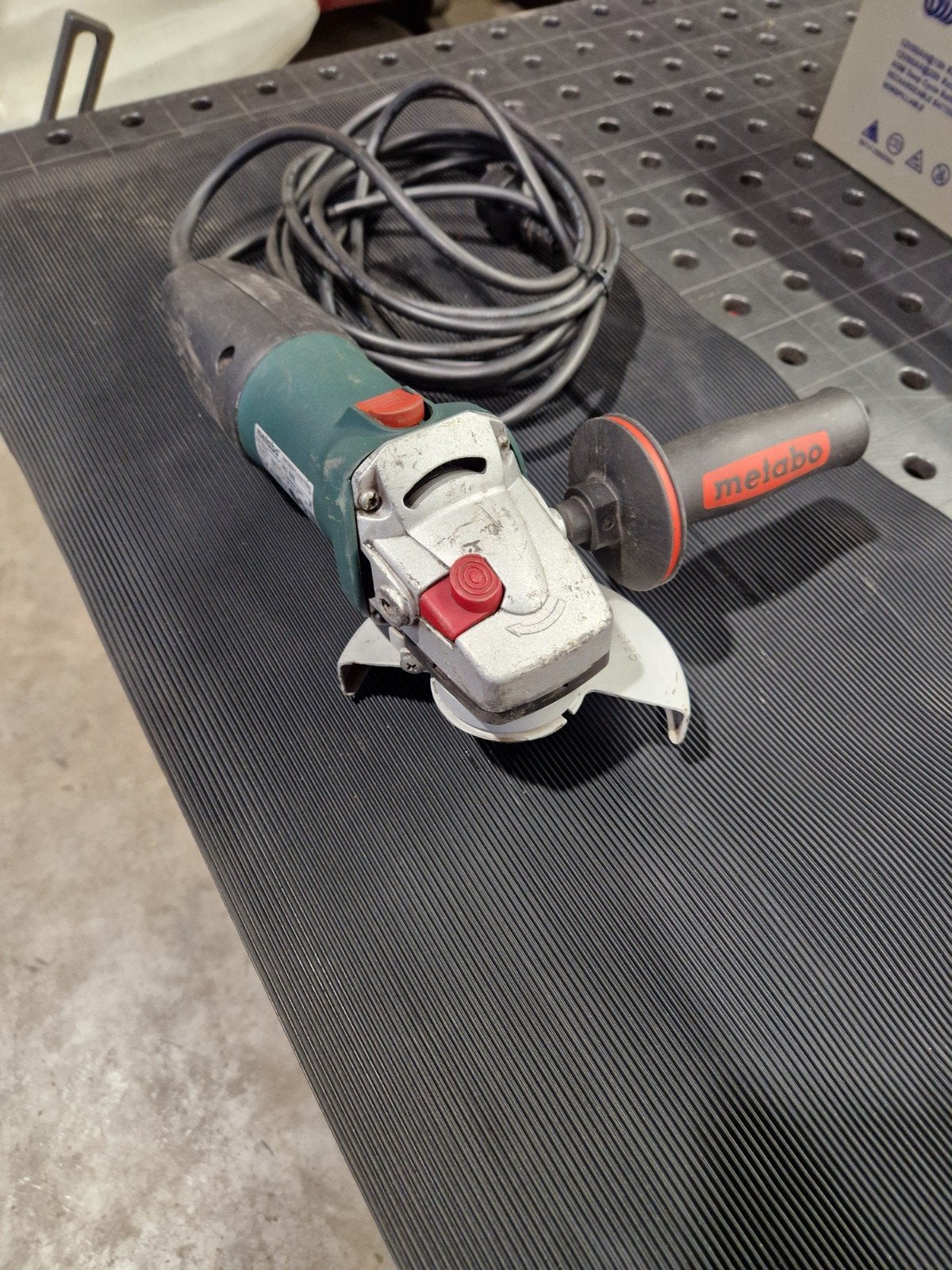 Metabo WQ 1000 haakse slijper, Ophalen of Verzenden, Zo goed als nieuw, Haakse handslijpmachine