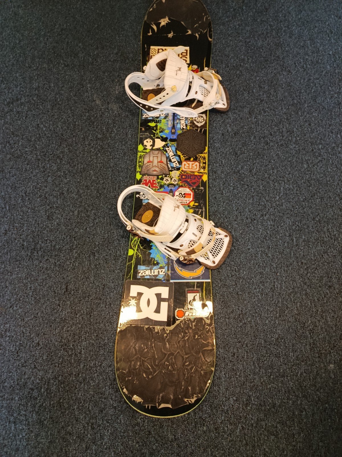 Snowboard met bindingen en tas - Burton & Special Blend, Ophalen of Verzenden