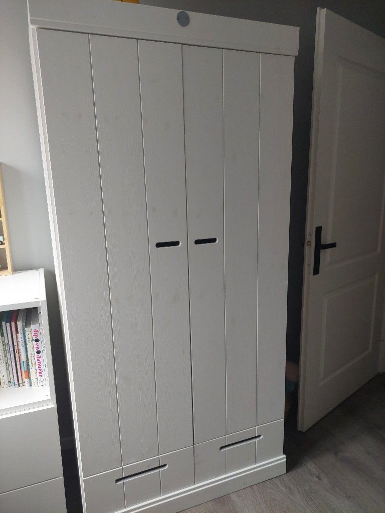 Woood Kledingkast (kinderkamer), Kinderen en Baby's, Kinderkamer | Commodes en Kasten, Ophalen, Gebruikt, Kast, 50 tot 70 cm